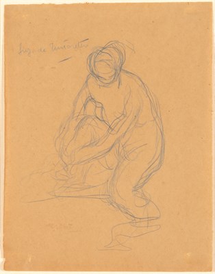 Lot 80 - Manner of Jacopo Tintoretto Seated Nude...