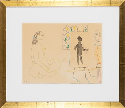 Lot 115 - After Pablo Picasso (1881-1973) ARTIST AND...