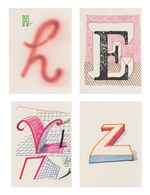 Lot 77 - David Hockney (b. 1937) ALPHABET Complete set...