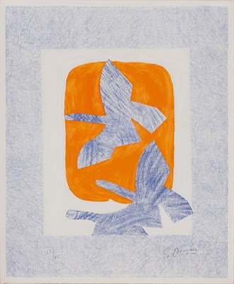 Lot 13 - Georges Braque (1882-1963) OISEAUX EN VOL...