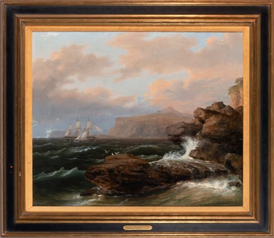Lot 9 - Thomas Birch American, 1779-1851 American...