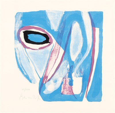 Lot 117 - Bram Van Velde (1895-1981) COMPOSITION Color...