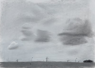 Lot 56 - Danny Markey English, b. 1965 Telegraph Poles,...