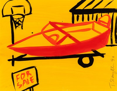 Lot 83 - Tom Slaughter American, b. 1955 Untitled, 1990...