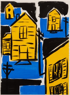 Lot 84 - Tom Slaughter American, 1955-2014 Yellow...