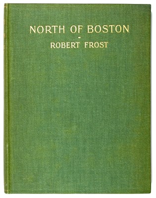 Lot 206 - FROST, ROBERT North of Boston. London: David...