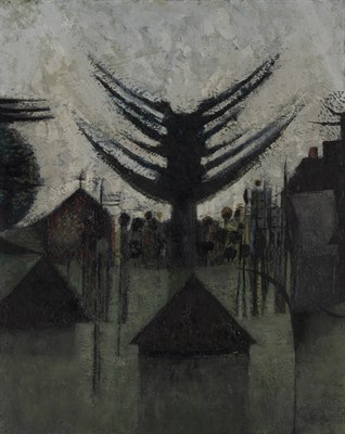 Lot 60 - Alan Reynolds British, 1926-2014 Dark Fir,...