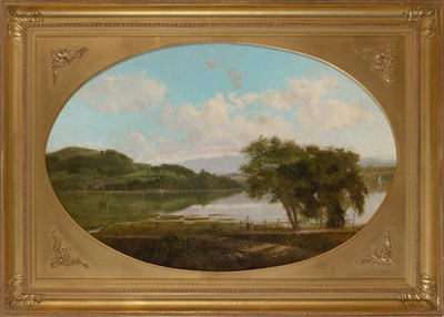 Lot 53 - Arthur Parton American, 1842-1914 Landscape...