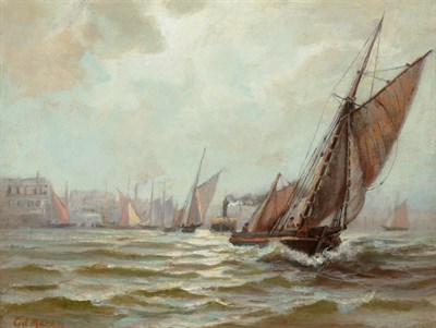 Lot 12 - Edward Moran American, 1829-1901 New York...