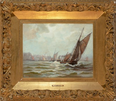 Lot 12 - Edward Moran American, 1829-1901 New York...