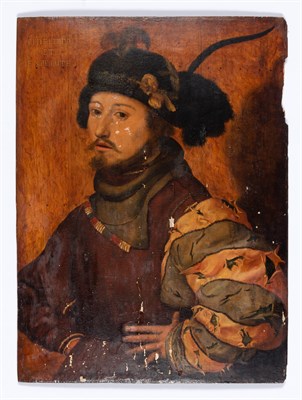 Lot 5 - Flemish School 15th-16th Century Portrait of a...