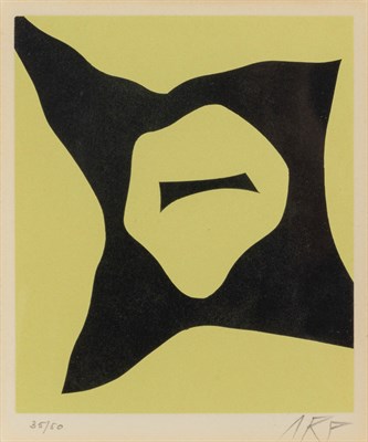 Lot 2 - Jean Arp (1886-1966) LE VOILIER DANS LE FORÊT:...