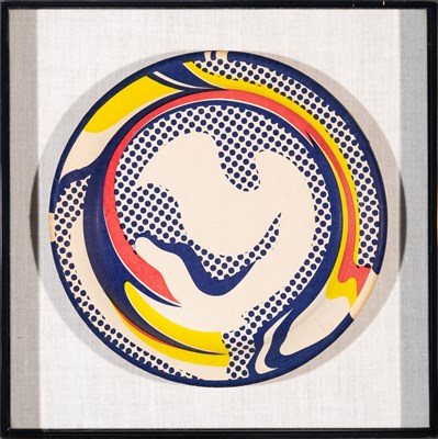 Lot 105 - Roy Lichtenstein (1923-1997) PAPER PLATE...