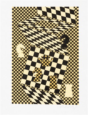 Lot 115 - Victor Vasarely (1906-1997) L'ECHIQUIER Color...