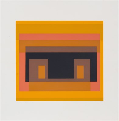 Lot 1 - Josef Albers (1888-1976) VARIANT VIII...