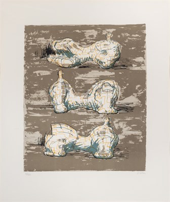 Lot 124 - Henry Moore (1898-1986) THREE RECLINING...