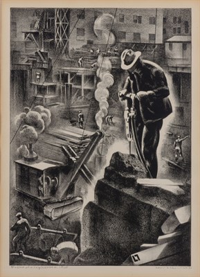 Lot 96 - Louis Lozowick (1892-1973) BIRTH OF A...