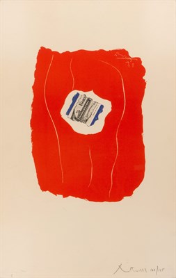 Lot 125 - Robert Motherwell (1915-1991) TRICOLOR...