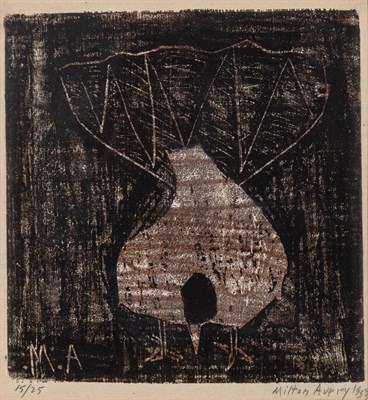 Lot 4 - Milton Avery (1885-1965) FANTAIL PIGEON (LUNN...