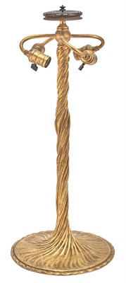 Lot 138 - Tiffany Studios Gilt-Bronze Twisted Vine Table...