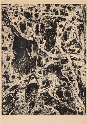 Lot 47 - Jean Dubuffet (1901-1985) ORGUES DU SOL (EAUX,...