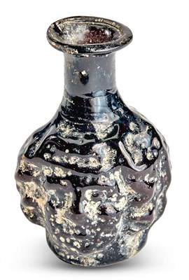 Lot 321 - Ancient Roman Mold-Blown Glass Double-Sided...
