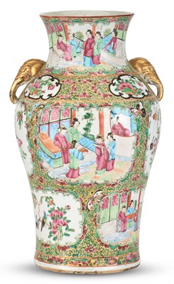 Lot 1149 - A Chinese Rose Mandarin Porcelain Vase Qing...