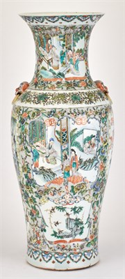 Lot 175 - A Pair of Chinese Famille Verte Porcelain...