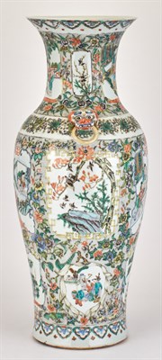 Lot 175 - A Pair of Chinese Famille Verte Porcelain...