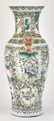 Lot 175 - A Pair of Chinese Famille Verte Porcelain...