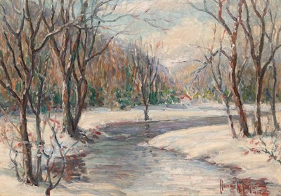 Lot 73 - Clarence W. Snyder American, 1873-1948 Winter...