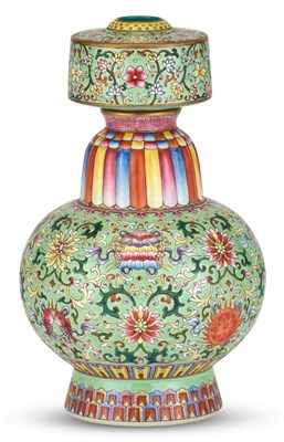 Lot 1170 - A Chinese Famille Rose Porcelain Tibetan Style...