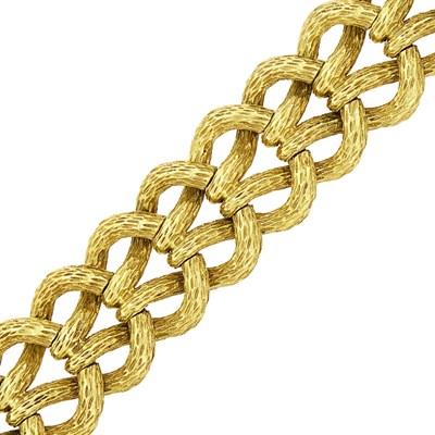 Lot 11 - Gold Link Bracelet