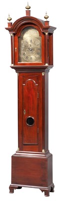 Lot 344 - English Mahogany Tall Case Clock 19th Century...