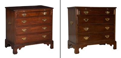 Lot 314 - Pair of Kittinger George III Style Mahogany...
