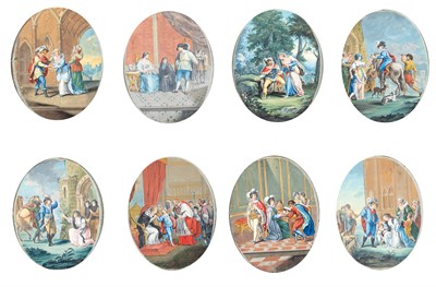 Lot 2 - French School 18th Century Gentlemanly...