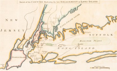 Lot 57 - [MAPS-AMERICAN REVOLUTION] Sketch of the...