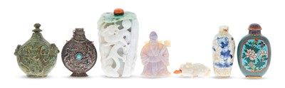 Lot 1052 - A Group of Seven Chinese Snuff Bottles...