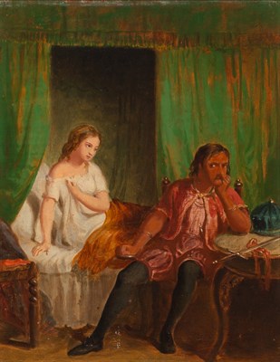 Lot 2 - American School 19th century Othello, The Moor...
