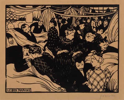 Lot 189 - Félix Vallotton (1865-1925) LE BON MARCHÉ...