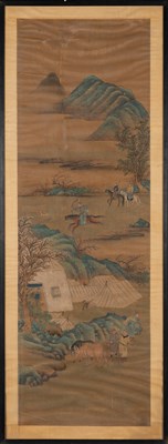 Lot 1197 - A Chinese School Painting Qing Dynasty Ink and...