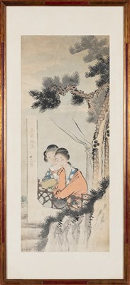 Lot 1199 - A Chinese School Painting Late Qing Dynasty...