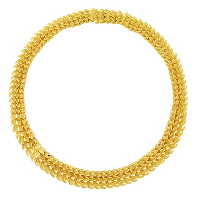 Lot 115 - Mellerio Gold Necklace, France