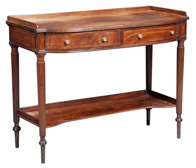 Lot 249 - Regency Inlaid Mahogany Serving Table In the...