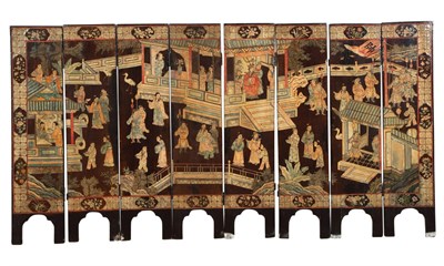 Lot 168 - A Chinese Coromandel Screen