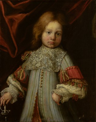 Lot 28 - French School 17th-18th Century Portrait of a...