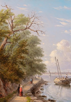Lot 1058 - William Rickarby Miller American, 1818-1893 By...