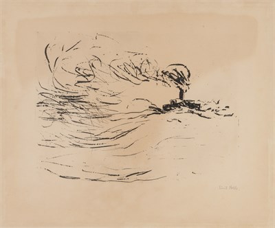 Lot 135 - Emil Nolde (1867-1956) DAMPFER (GROS HELL)...
