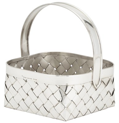 Lot 180 - Cartier Sterling Silver Basket 20th Century...