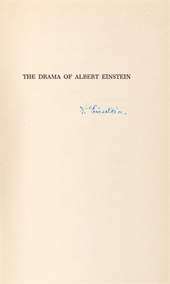 Lot 84 - [EINSTEIN, ALBERT] VALENTIN, ANTONIA. The...